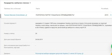 Глава БО Чистый Киев Максим Ткачик хотел попасть в ВР