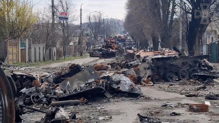 Как выглядела Буча в 2022