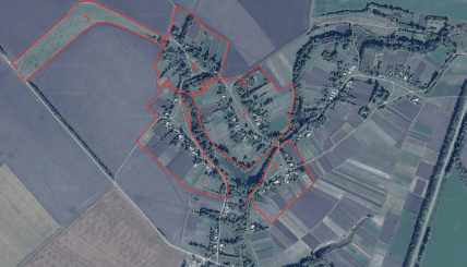 Великодний хутор на карте