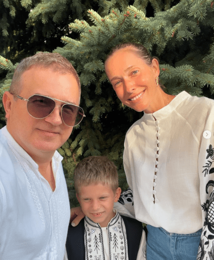 Горбунов и Осадчая с сыном