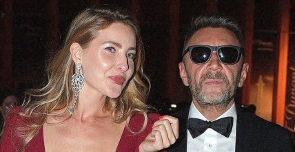 Сергей Шнуров и его жена Ольга Абрамова