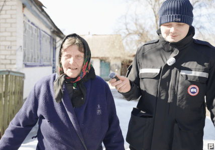 Роман Бебех в селе Обиходы