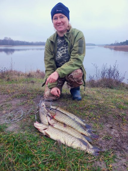 Рыбалка на Житомирщине поймала 5 щук