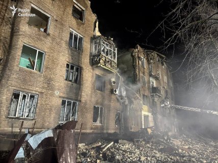 Дом в Кривом Роге, по которому ударили россияне