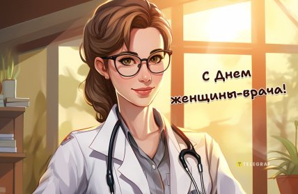 открытка на день женщины-врача, поздравления с днем женщины-врача