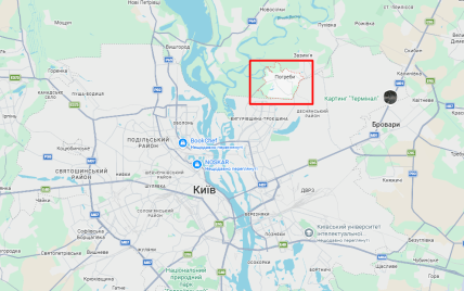 Где Погребы на карте и далеко ли Киев