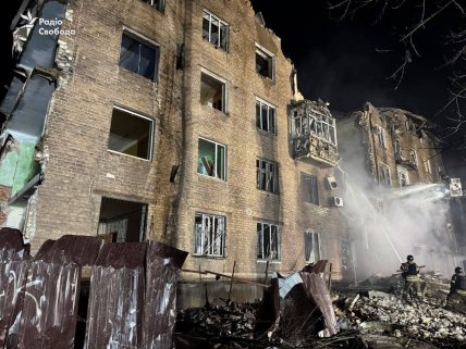 Дом в Кривом Роге, по которому ударили россияне