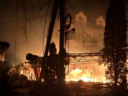 Взрыв в Хорлах