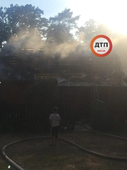Будинок Сватів після пожежі