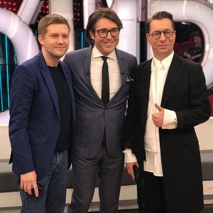 Борис Корчевнкиов, Андрей Малахов и Михаил Зеленский