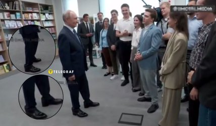 Володимир Путін та його дивне взуття