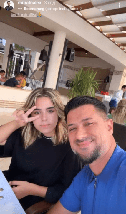 Мурат Налчаджіоглу та його дочка