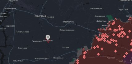 Васильковка Днепропетровской области на карте