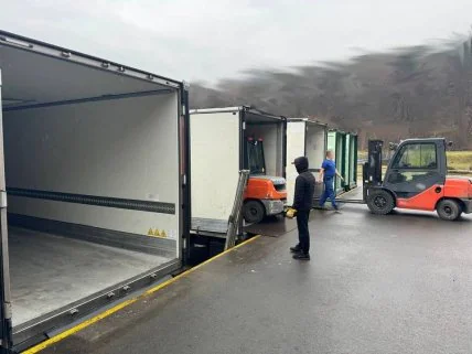 В Украину доставлена партия 122 мм осколочно-фугасных артиллерийских выстрелов