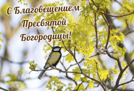 благовіщення листівки