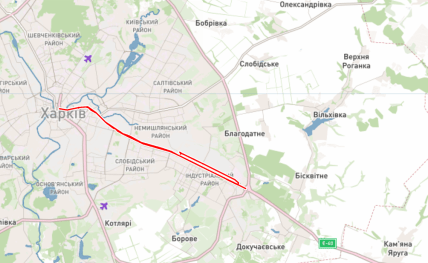 Где на карте был Московский проспект в Харькове