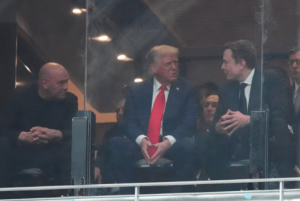 Маск и Трамп на похоронах Кирка