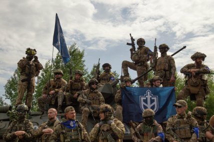 Бойцы РДК во время рейда в Белгородскую область