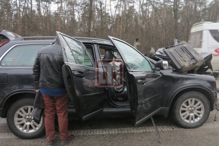 на Житомирской трассе прозошло очередное ЧП.
