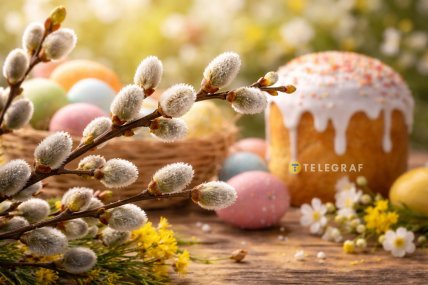 веточка вербы