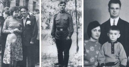 Леонід Кравчук із дружиною та сином