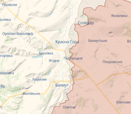 Ситуація під Соледаром