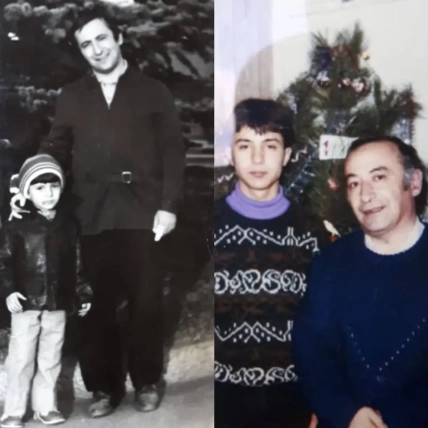 Владимир Зеленский с отцом