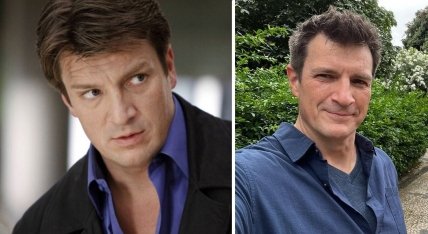 Нейтан Филлион в сериале "Касл" и сейчас