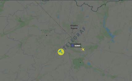 Самолет над Украиной