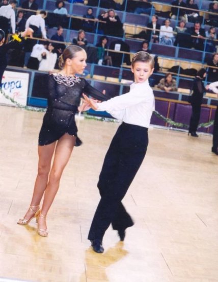 Елена Шоптенко в юности