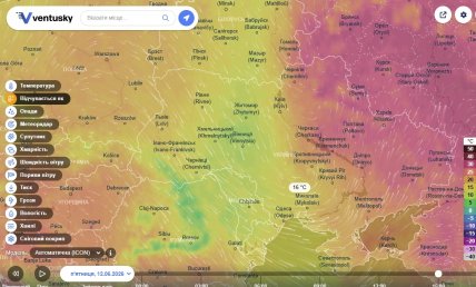 Вже 12 червня холодний фронт накриє північ, центр та південь України