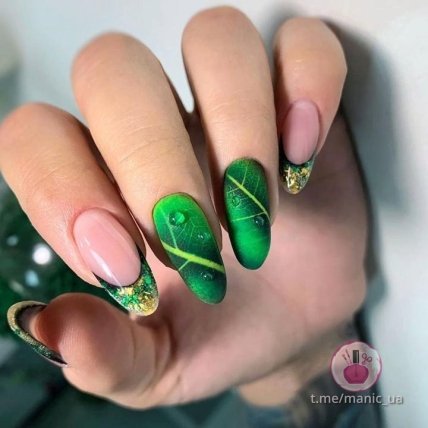 Природа на ногтях