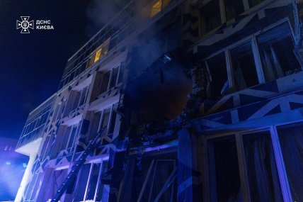 Россия атаковала медучреждение в Киеве 5.12.2026