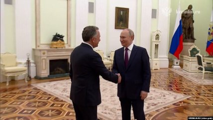 Встреча Стива Уиткоффа и Владимира Путина в Москве, апрель 2025