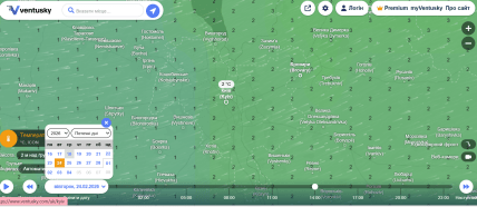 Погода в Киеве на 24 февраля