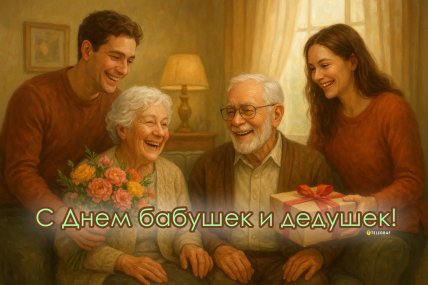 День бабушек и дедушек, открытки, поздравления, картинки
