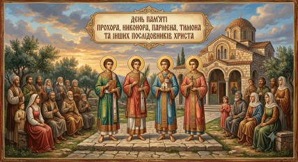 День пам’яті Прохора, Никанора, Пармена, Тімона