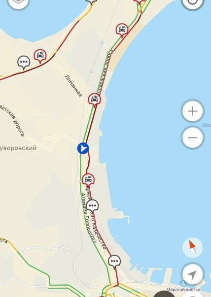 Пробки Одесса