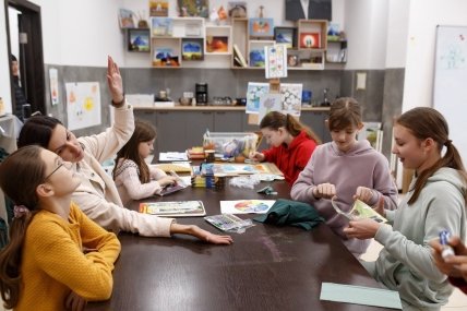 діти на заняттях