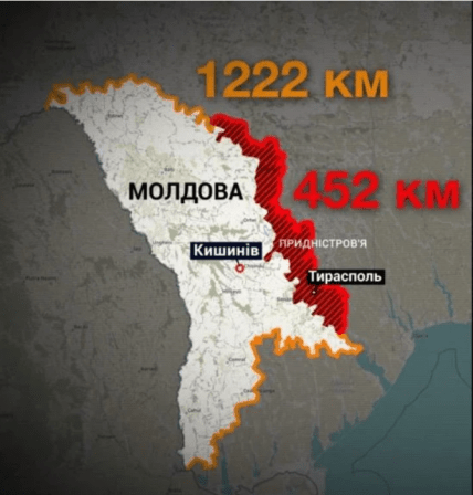 Кордон України та Молдови