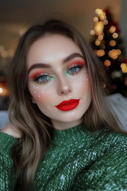 Макіяж на новий рік, ідеї