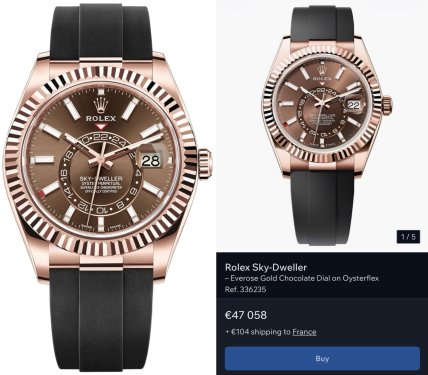 Часы Rolex Sky-Dweller
