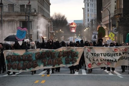 Атланта протесты 2023