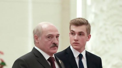 Лукашенко з сином Миколою