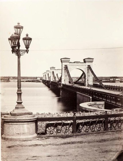 Миколаївський міст старі фото Києва