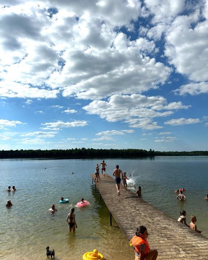 Озеро Добро у Волинській області