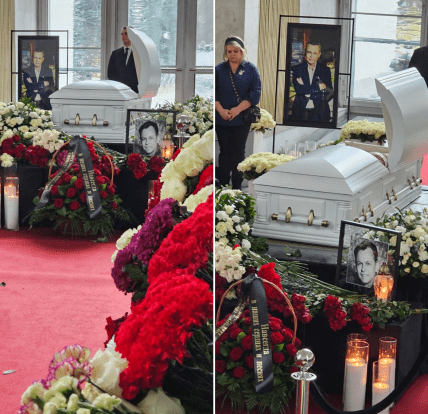 Левкін похорон