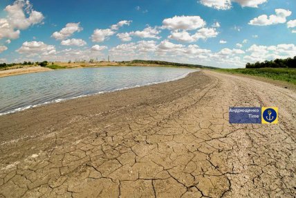 Старокримське водосховище у липні 2025