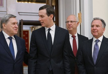 Стів Віткофф, зять Трампа Джаред Кушнер, Кирило Дмитрієв і Ушаков