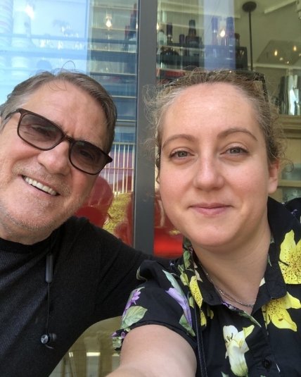 Валерий Гаркалин с дочерью Никой